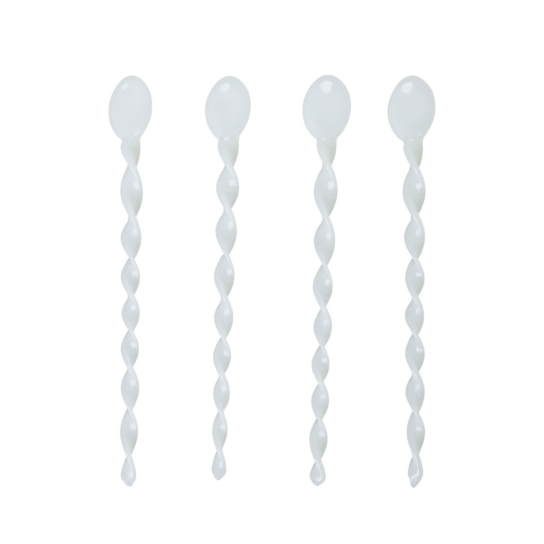 Swirl Glaslöffel 4 Stück